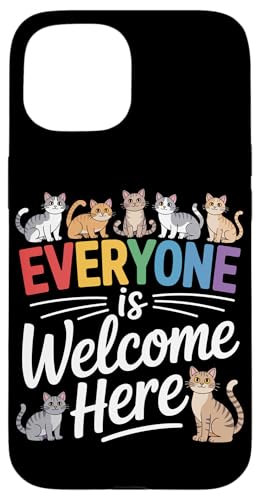Idaho-Lehrer Jeder ist hier willkommen Hülle für iPhone 15 von Everyone Is Welcome Here Idaho Teacher Gifts