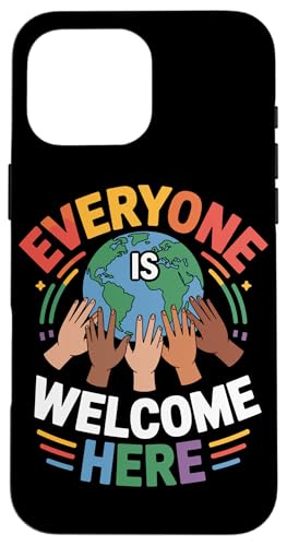 Idaho-Lehrer Jeder ist hier willkommen Hülle für iPhone 16 Pro Max Idaho-Lehrer Jeder ist hier willkommen Hülle für iPhone 16 Pro Max von Everyone Is Welcome Here Idaho Teacher Gifts