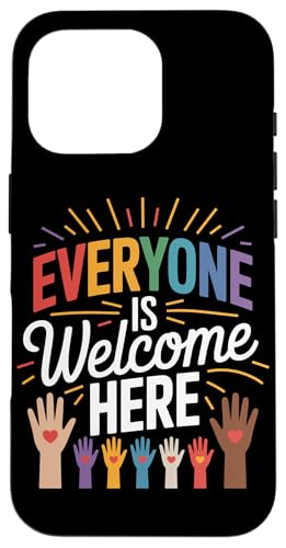 Idaho-Lehrer Jeder ist hier willkommen Hülle für iPhone 16 Pro Idaho-Lehrer Jeder ist hier willkommen Hülle für iPhone 16 Pro von Everyone Is Welcome Here Idaho Teacher Gifts