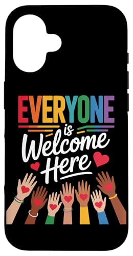 Idaho-Lehrer Jeder ist hier willkommen Hülle für iPhone 16 von Everyone Is Welcome Here Idaho Teacher Gifts