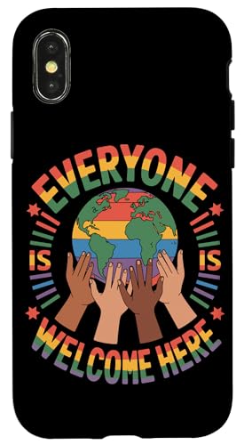 Idaho-Lehrer Jeder ist hier willkommen Hülle für iPhone X/XS Idaho-Lehrer Jeder ist hier willkommen Hülle für iPhone X/XS von Everyone Is Welcome Here Idaho Teacher Gifts