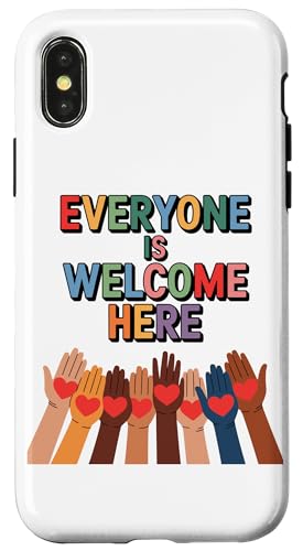 Idaho-Lehrer Jeder ist hier willkommen Hülle für iPhone X/XS von Everyone Is Welcome Here Idaho Teacher Gifts