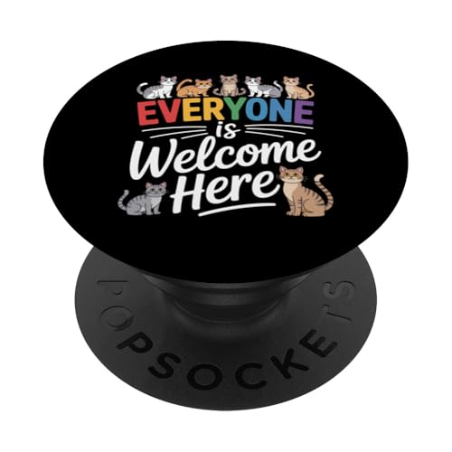 Idaho-Lehrer Jeder ist hier willkommen PopSockets Klebender PopGrip von Everyone Is Welcome Here Idaho Teacher Gifts