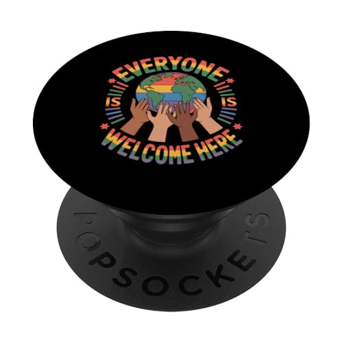 Idaho-Lehrer Jeder ist hier willkommen PopSockets Klebender PopGrip Idaho-Lehrer Jeder ist hier willkommen PopSockets Klebender PopGrip von Everyone Is Welcome Here Idaho Teacher Gifts