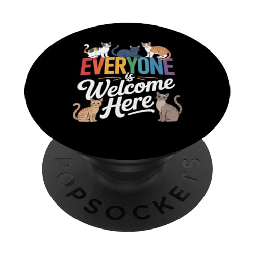 Idaho-Lehrer Jeder ist hier willkommen PopSockets Klebender PopGrip von Everyone Is Welcome Here Idaho Teacher Gifts