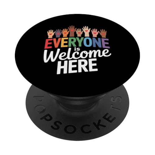 Idaho-Lehrer Jeder ist hier willkommen PopSockets Klebender PopGrip von Everyone Is Welcome Here Idaho Teacher Gifts