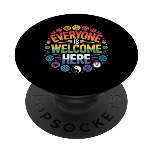Idaho-Lehrer Jeder ist hier willkommen PopSockets Klebender PopGrip von Everyone Is Welcome Here Idaho Teacher Gifts