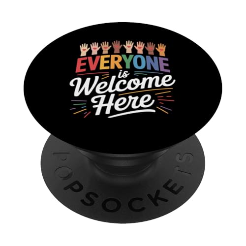 Idaho-Lehrer Jeder ist hier willkommen PopSockets Klebender PopGrip von Everyone Is Welcome Here Idaho Teacher Gifts