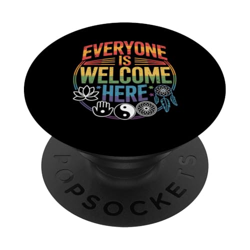 Idaho-Lehrer Jeder ist hier willkommen PopSockets Klebender PopGrip Idaho-Lehrer Jeder ist hier willkommen PopSockets Klebender PopGrip von Everyone Is Welcome Here Idaho Teacher Gifts