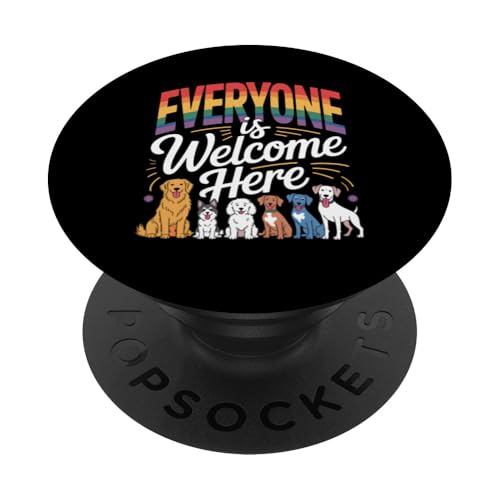 Idaho-Lehrer Jeder ist hier willkommen PopSockets Klebender PopGrip von Everyone Is Welcome Here Idaho Teacher Gifts