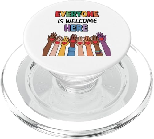 Idaho-Lehrer Jeder ist hier willkommen PopSockets PopGrip für MagSafe von Everyone Is Welcome Here Idaho Teacher Gifts