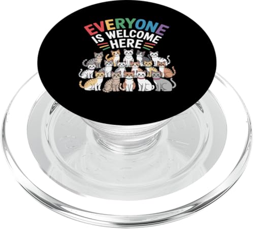Idaho-Lehrer Jeder ist hier willkommen PopSockets PopGrip für MagSafe von Everyone Is Welcome Here Idaho Teacher Gifts