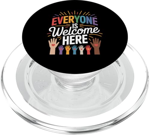 Idaho-Lehrer Jeder ist hier willkommen PopSockets PopGrip für MagSafe von Everyone Is Welcome Here Idaho Teacher Gifts