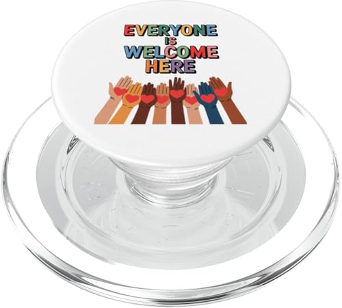 Idaho-Lehrer Jeder ist hier willkommen PopSockets PopGrip für MagSafe von Everyone Is Welcome Here Idaho Teacher Gifts