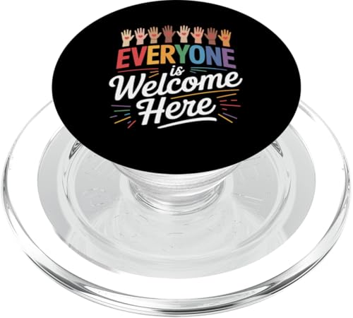 Idaho-Lehrer Jeder ist hier willkommen PopSockets PopGrip für MagSafe von Everyone Is Welcome Here Idaho Teacher Gifts