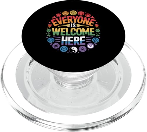 Idaho-Lehrer Jeder ist hier willkommen PopSockets PopGrip für MagSafe von Everyone Is Welcome Here Idaho Teacher Gifts