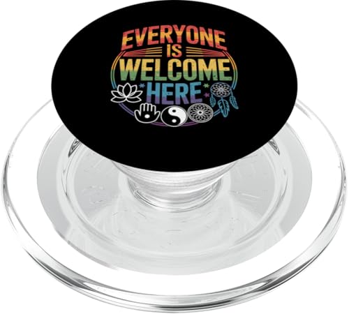 Idaho-Lehrer Jeder ist hier willkommen PopSockets PopGrip für MagSafe von Everyone Is Welcome Here Idaho Teacher Gifts