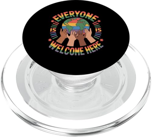 Idaho-Lehrer Jeder ist hier willkommen PopSockets PopGrip für MagSafe von Everyone Is Welcome Here Idaho Teacher Gifts