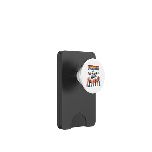Idaho-Lehrer Jeder ist hier willkommen PopSockets PopWallet für MagSafe von Everyone Is Welcome Here Idaho Teacher Gifts