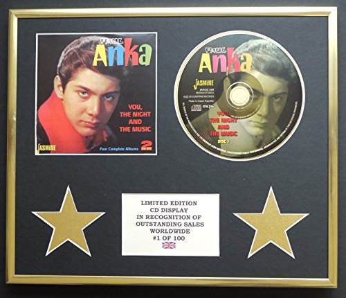 PAUL ANKA/CD-Darstellung/Limitierte Edition/YOU, THE NIGHT AND THE MUSIC von Everythingcollectible