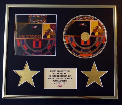 THE STROKES/CD-Darstellung/Limitierte Edition/COA/ROOM ON FIRE von Everythingcollectible
