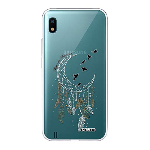 Evetane Hülle Kompatibel mit Samsung Galaxy A10 360 Full Cover Vorne Hinten Resistent Slim Protection Transparent Case Cover Princess Dreams Fashion Design von Evetane