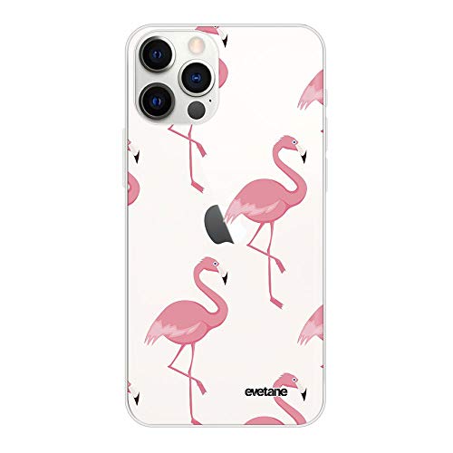 Evetane Schutzhülle für iPhone 12/12 Pro, Flamingo von Evetane