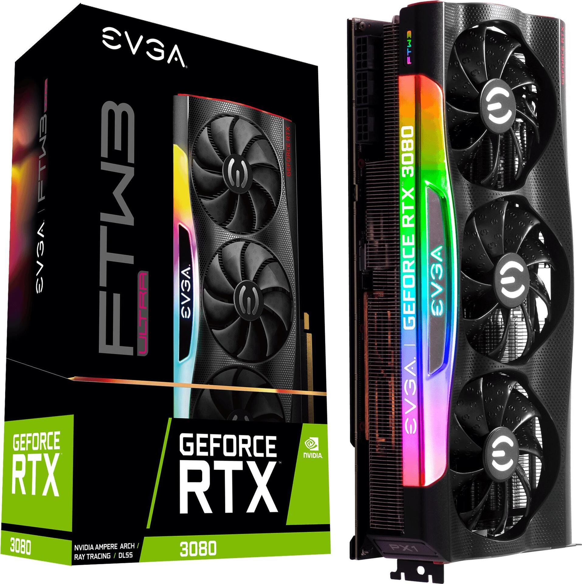 EVGA 10G-P5-3897-KR Grafikkarte NVIDIA GeForce RTX 3080 10 GB GDDR6X (10G-P5-3897-KR) von Evga