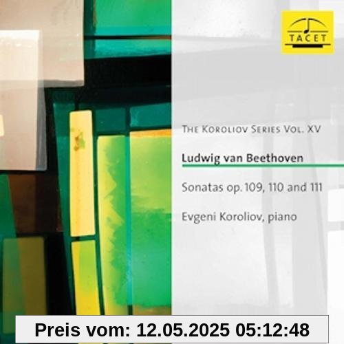 Sonatas Op.109-110 and 111 Sonatas Op.109-110 and 111 von Evgeni Koroliov