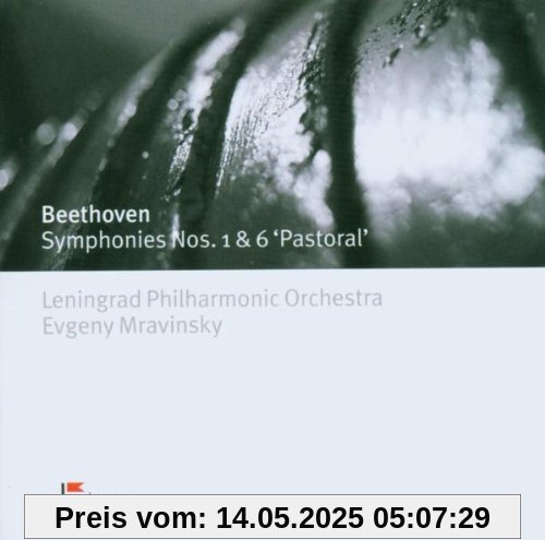 Sinfonien 1 & 6 (Pastorale) von Evgeny Mravinsky