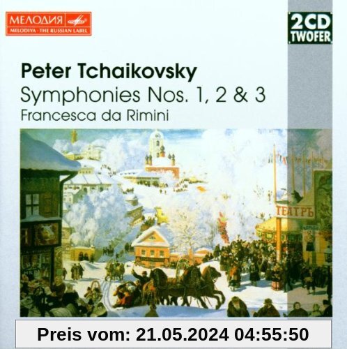 Symphonien Nr. 1-3, Francesca da Rimini von Evgeny Svetlanov