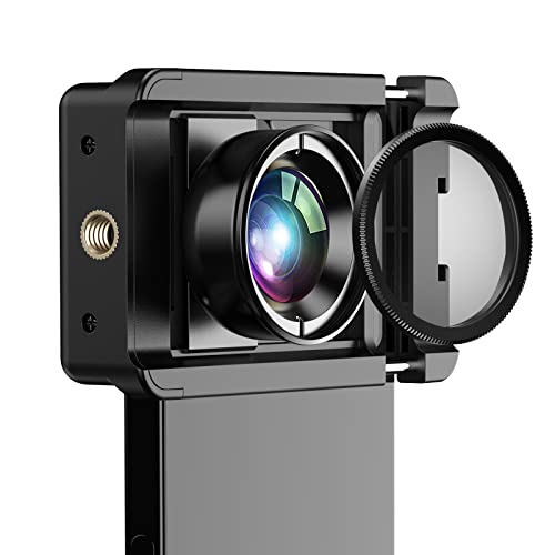 Handy-Kamera-Objektiv, 100 mm,HD-Makrofotografie-Objektiv für ios, Samsung, Oneplus, Android, Clip-on-Handy-Makro-Objektivaufsatz von Evil eye