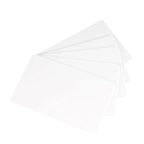Evolis 500 Karten C2511 Paper White (5 Packungen mit 100), W127076400 (5 Packungen mit 100 Stück) von Evolis