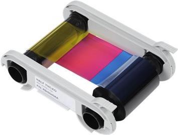 Evolis Farbband (Halbband, YMCKOKO) , passt für: Primacy, Zenius, für bis zu 250 Karten (R7H006NAA) von Evolis