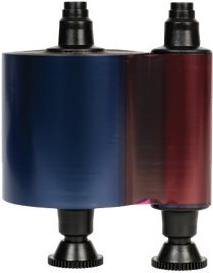 Evolis - Farbband - 1 x Gelb, Cyan, Magenta - 200 Karten (R3011) (geöffnet) von Evolis