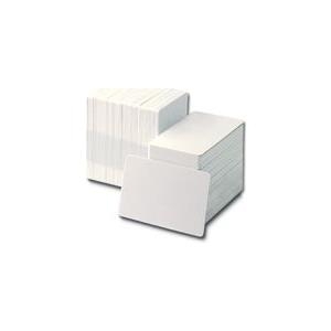Evolis Plastikkarten Plastikkarte, ohne Magnetstreifen, weiß, 30mil, 500 Karten pro Box (C4501) von Evolis