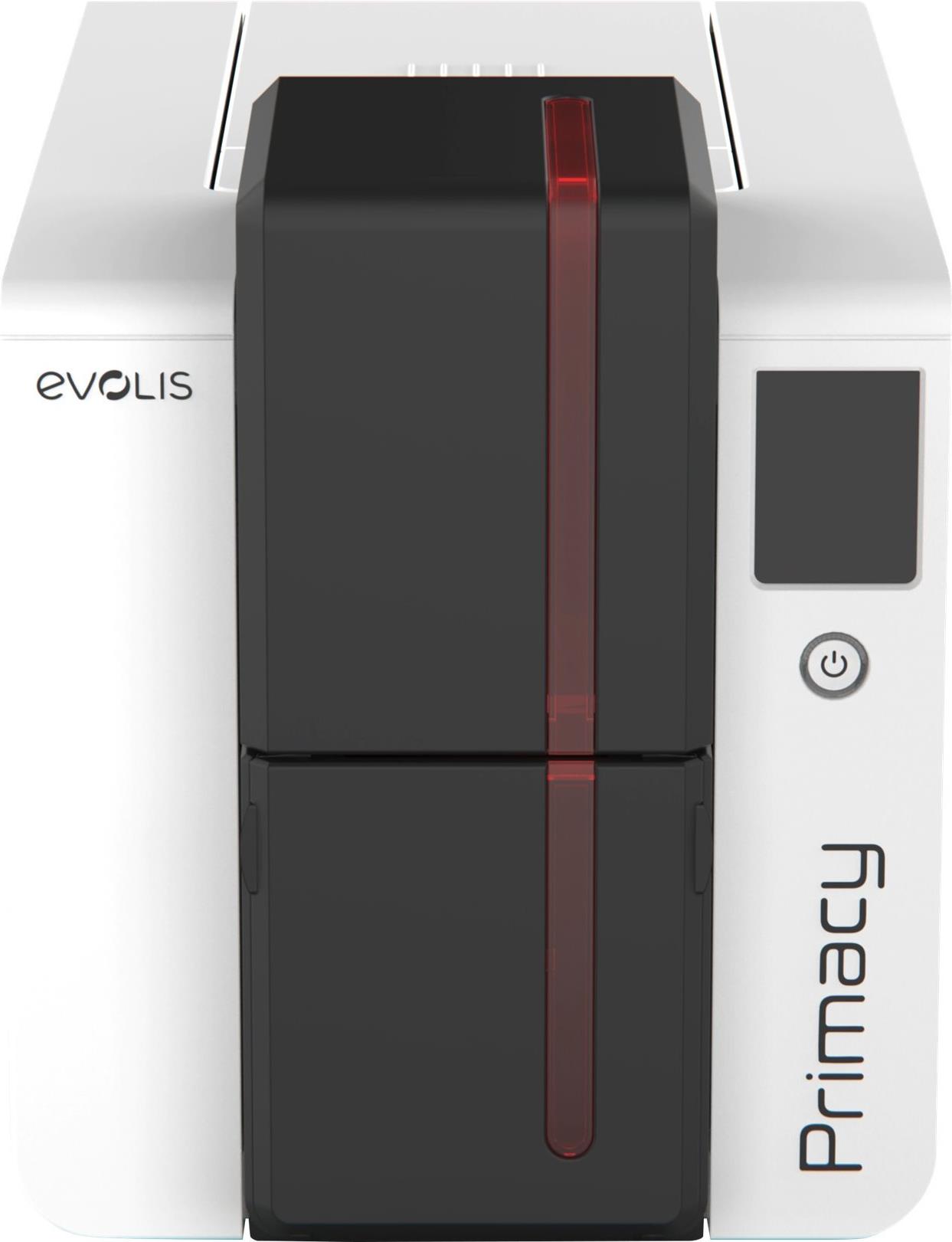 Evolis Primacy 2 Duplex Expert - Plastikkartendrucker - Farbe - Duplex - dye sublimation/thermal resin rewritable - CR-80 Card (85,6 x 54 mm) - 300 x 1200 dpi bis zu 170 Karten/Stunde (Farbe) - Kapazität: 100 Karten - USB, LAN (PM2-0025-E) von Evolis