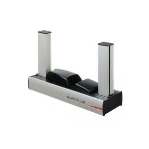 Evolis Quantum 2 Standard - Plastikkartendrucker - Farbe - Duplex - Thermosublimation/thermische Übertragung - CR-80 Card (85.6 x 54 mm) - 300 dpi - bis zu 1000 Karten/Stunde (s/w) / bis zu 150 Karten/Stunde (Farbe) - Kapazität: 500 Karten - LAN, USB 3.0 - Netzteil (QTM306GRH-BS) von Evolis
