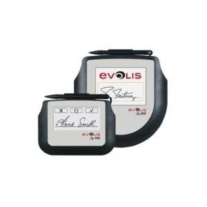 Evolis Sig200, 12,7cm (5") Signature-Pad, 12,7cm (5"), Aufl�sung: 640x480 Pixel, Touchscreen, colour, Anschlu�: USB (2.0), Ma�e (BxHxT): 191x180x15mm, 0,36kg (ST-CE1075-2-UEVL) von Evolis