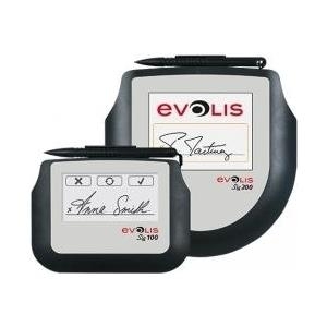 Evolis Signature Sig100 - Unterschriften-Terminal mit LCD Anzeige - 4,7 x 9,5 cm - verkabelt - USB - mit 1 license of signoSign/2 for unlimited use on 1 workstation (ST-BE105-2-UEVL-MB1) von Evolis