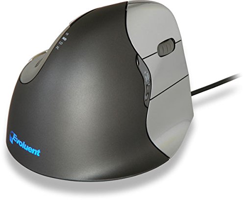 Evoluent VM4R Vertical Mouse 4 Maus für PC, USB von Evoluent