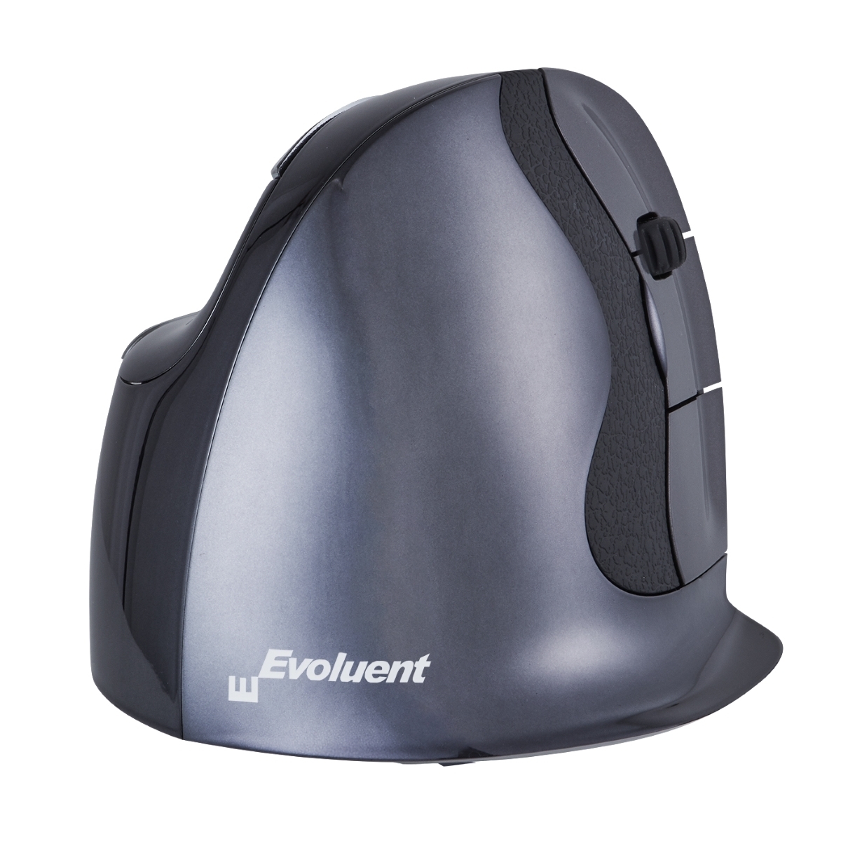 Evoluent Vertical D Medium Maus [Ergonomisch Vertikal, Kabellos 2,4 GHz, Laser, 3.200 DPI, Rechte Hand] von Evoluent