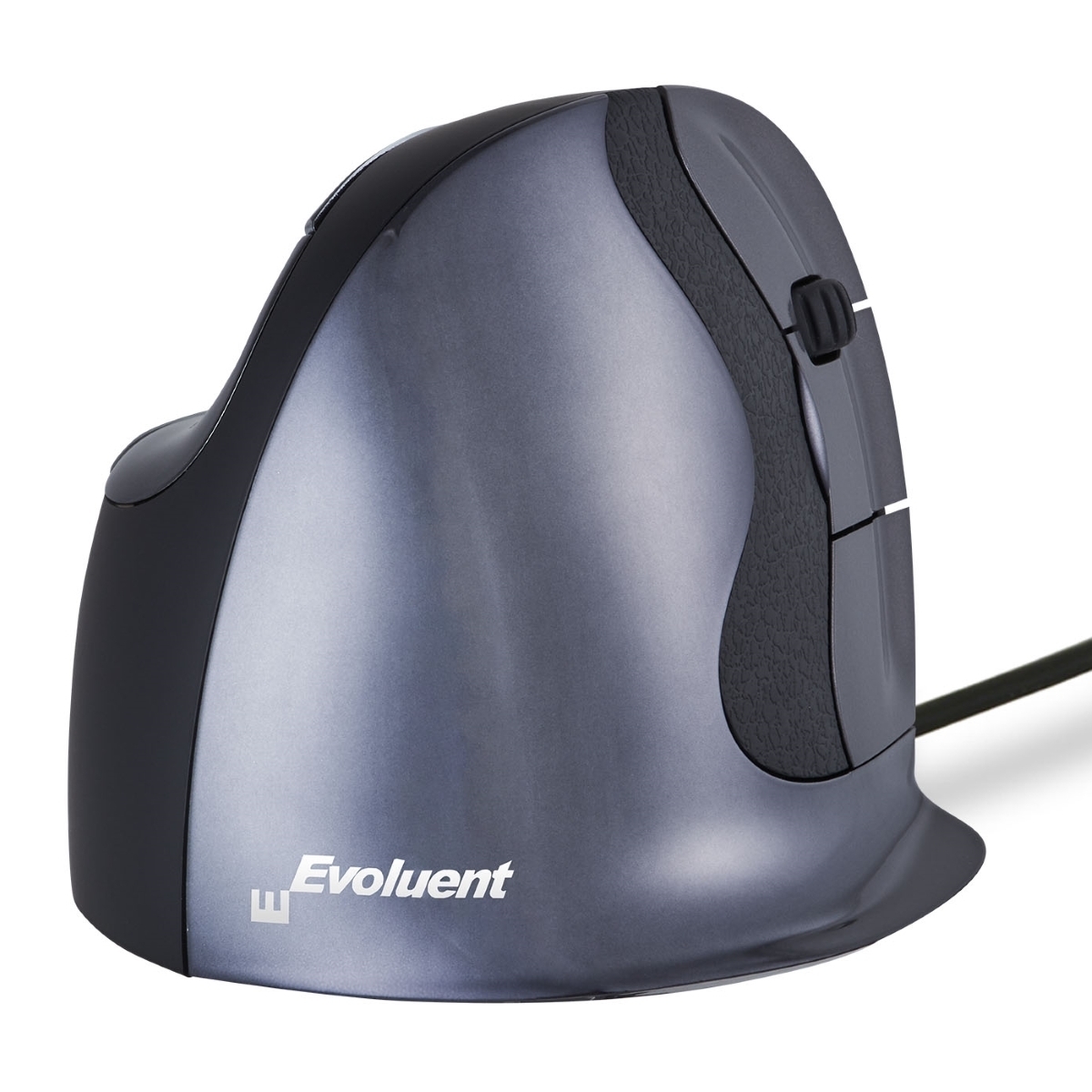 Evoluent Vertical D Small Maus [Ergonomisch Vertikal, Kabelgebunden, USB-A, Laser, 3.200 DPI, USB-A, Rechte Hand] von Evoluent
