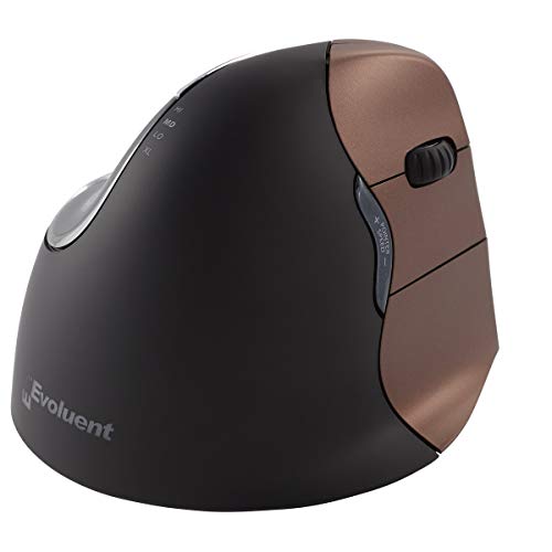 Evoluent Vertical Mouse 4 Small Wireless, VM4SW, Schwarz von Evoluent