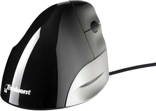 Evoluent Vertical Mouse Standard Right VMSR Ergonomische Maus USB Optisch 2 Tasten Ergonomisch von Evoluent