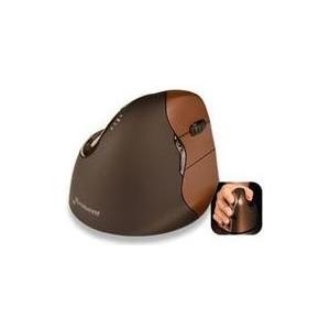 Evoluent VerticalMouse 4 Small - Maus - Für Rechtshänder - optisch - 6 Tasten - kabellos - 2.4 GHz - kabelloser Empfänger (USB) von Evoluent