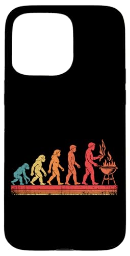 Evolution Barbecue-Grill Hülle für iPhone 15 Pro Max Evolution Barbecue-Grill Hülle für iPhone 15 Pro Max von Evolution Barbecue Grill Cooking Humor