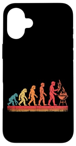 Evolution Barbecue-Grill Hülle für iPhone 16 Plus Evolution Barbecue-Grill Hülle für iPhone 16 Plus von Evolution Barbecue Grill Cooking Humor