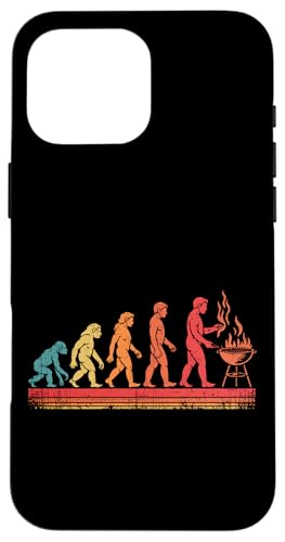 Evolution Barbecue-Grill Hülle für iPhone 16 Pro Max Evolution Barbecue-Grill Hülle für iPhone 16 Pro Max von Evolution Barbecue Grill Cooking Humor