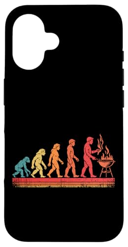 Evolution Barbecue-Grill Hülle für iPhone 16 Evolution Barbecue-Grill Hülle für iPhone 16 von Evolution Barbecue Grill Cooking Humor